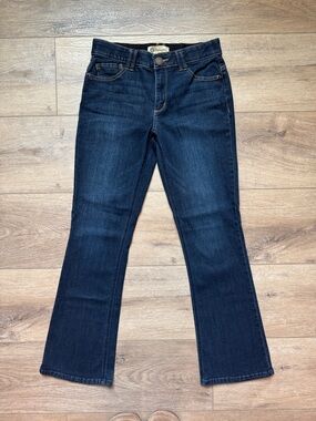 Democracy Dark Blue Flare Jeans for Women